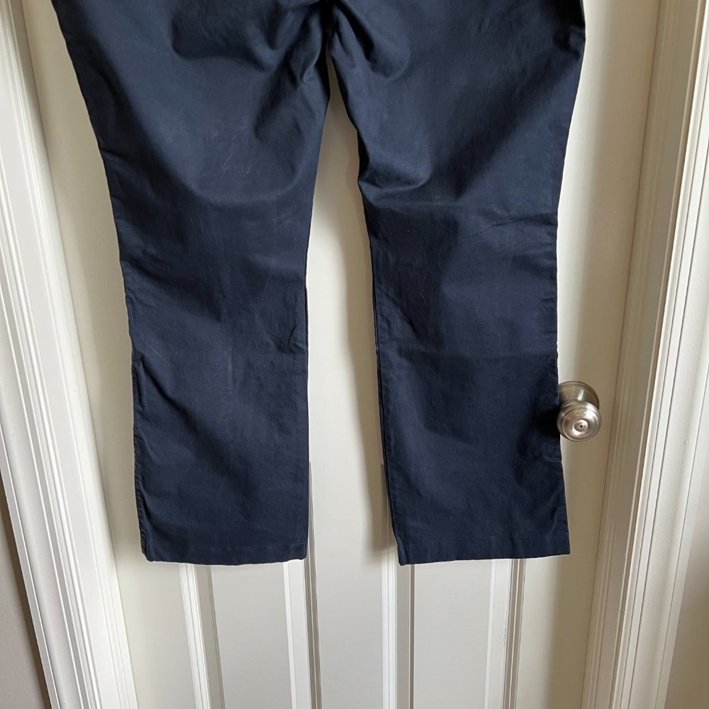 Old Navy Bootcut Khaki Pants - Navy Blue - Size 18 - Picture 7 of 8